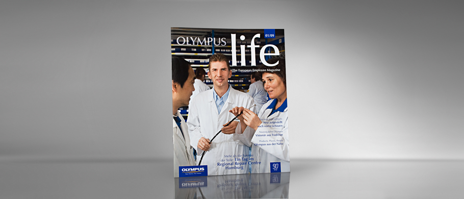Auftraggeber Hoffmann und Campe Verlag - Kunde Olympus Europa Holding